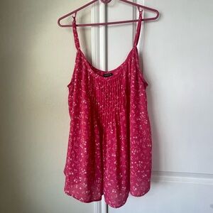 Torrid coral flowy Sleeveless Camisole